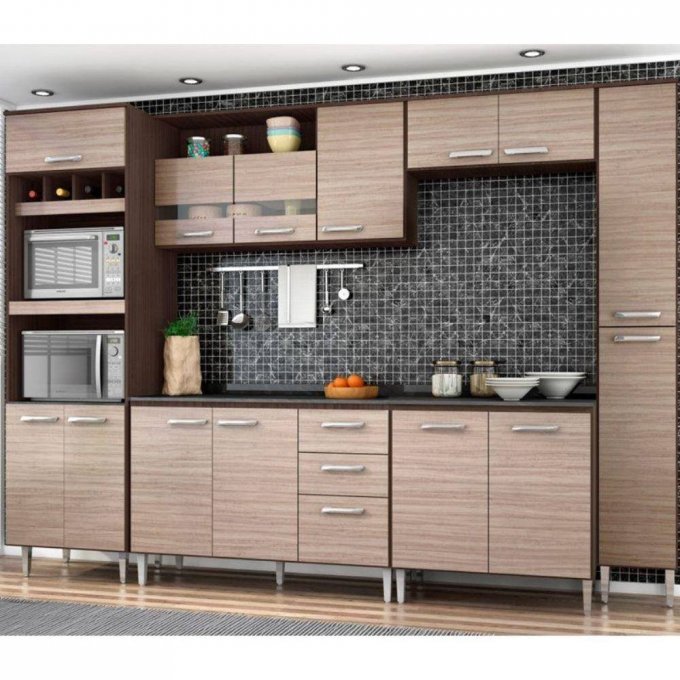 Cozinha Modulada Bruna 6 peças SR