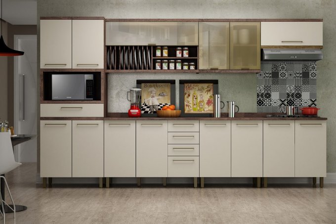 Cozinha Tarantela 7 peças RN/TR