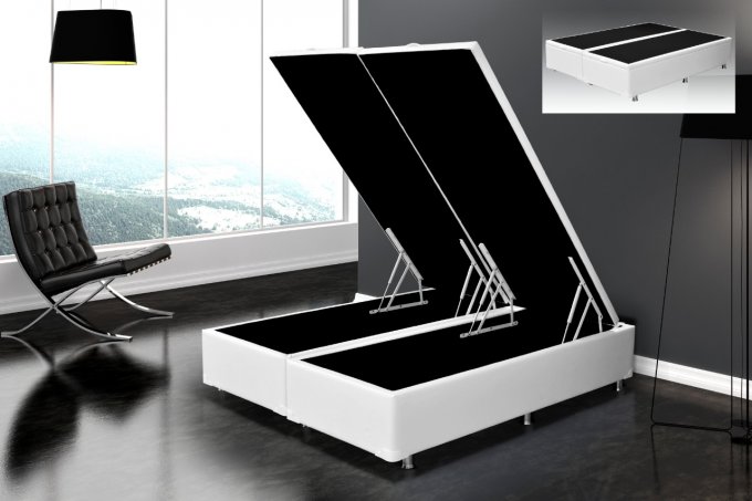 Base Box Baú Queen Bipartida Havaí PR