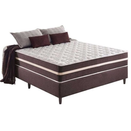 Colchão + Base Casal Superlastic Classic PR
