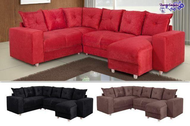Sofá de Canto com Chaise 5070 PRSRRNLD