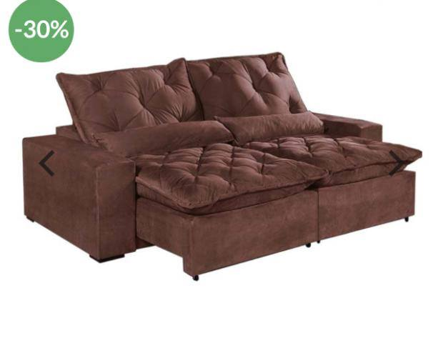 Sofá Retrátil E Reclinável Elegance 2,30m PR