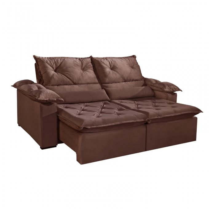 Sofa Retrátil Reclinável Ágatha 2,00 m PR