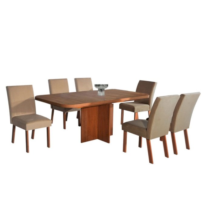 Mesa Búzios 6 cadeiras Búzios MR