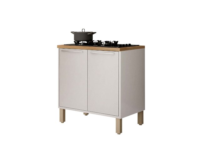Balcão Paris 80 para Cooktop para 4 ou 5 bocas SR 