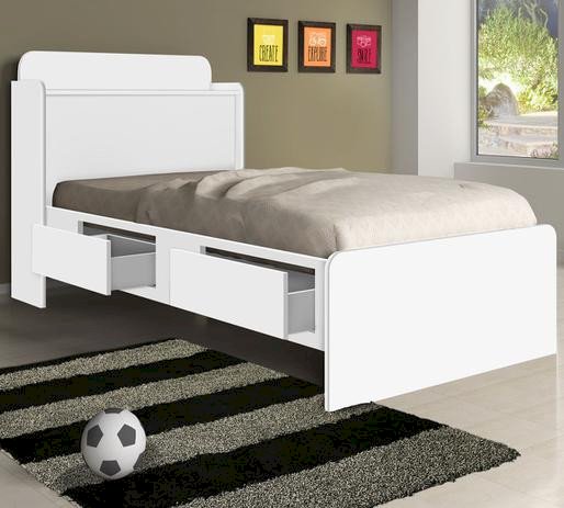 Cama Baú Solteiro Tamires PR