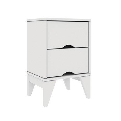 Mesa de Cabeceira Twister 2 gavetas TRMR