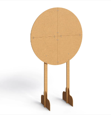 Painel Redondo Liso Pequeno 90 cm