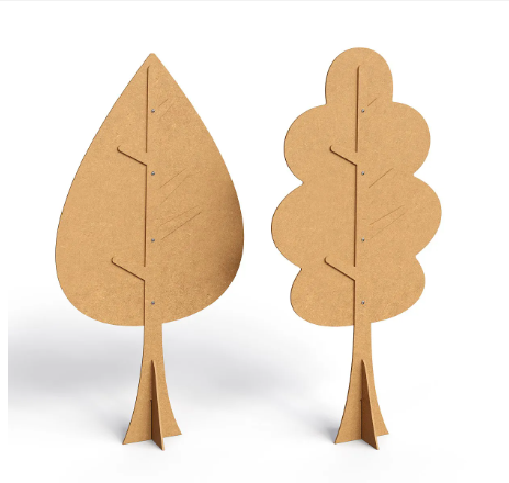 Kit Com Duas Arvores de Chão 1.80