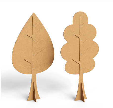 Kit Com Duas Arvores de Chão 1.13