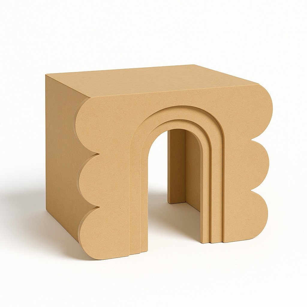 Mesa Nuvem 3D Camadas Dobrável