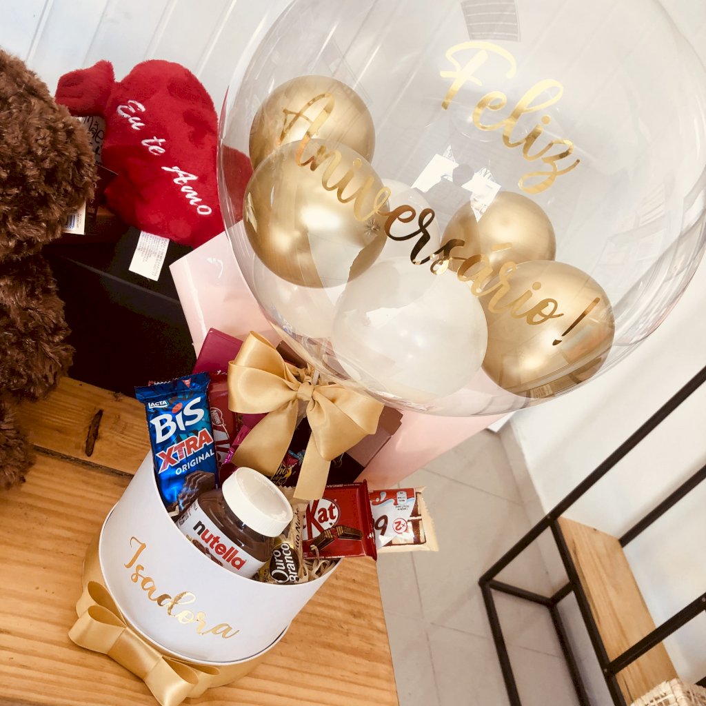 Box Luxo com Chocolates 