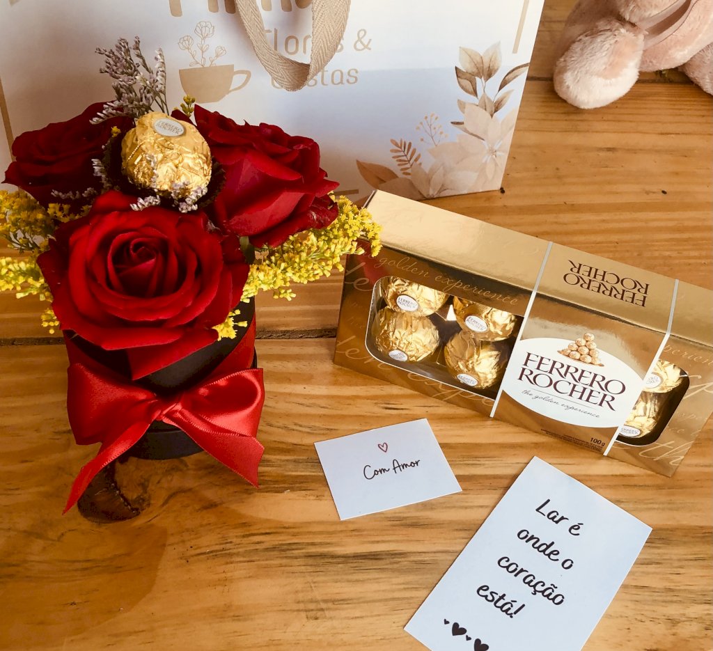 Mini Box com Ferrero de 8 