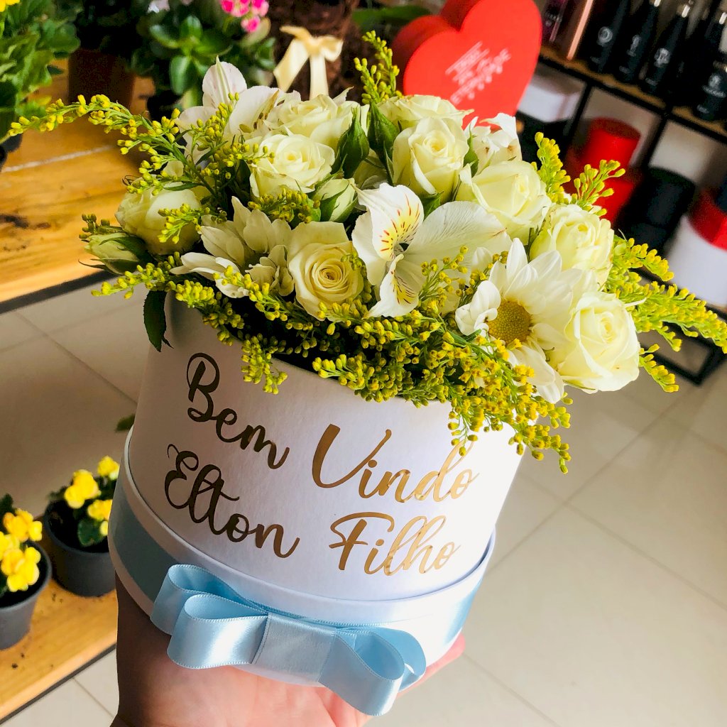 Box Floral Bem Vindo