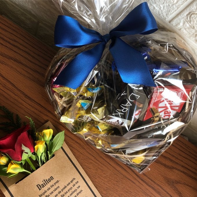 Coração M Com Bombons 