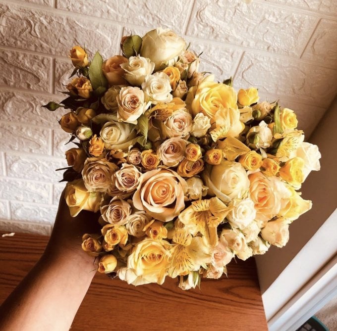 Coração Floral Luxo 