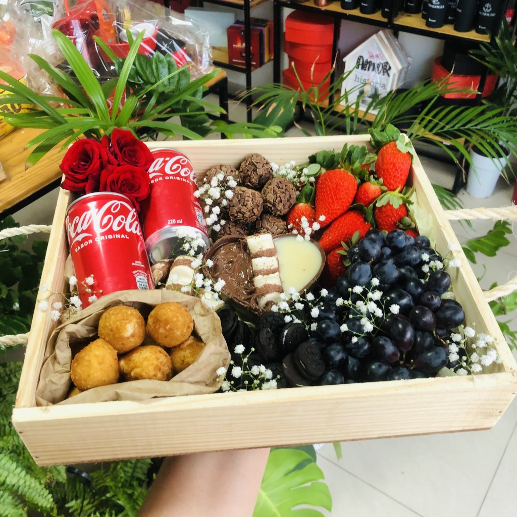 Cesta Fondue Dia dos Namorados 