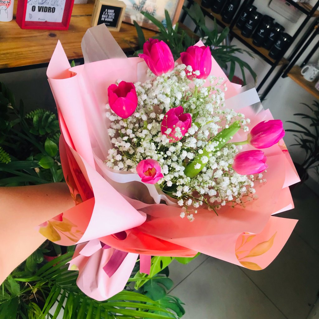 Ramalhete com tulipas 