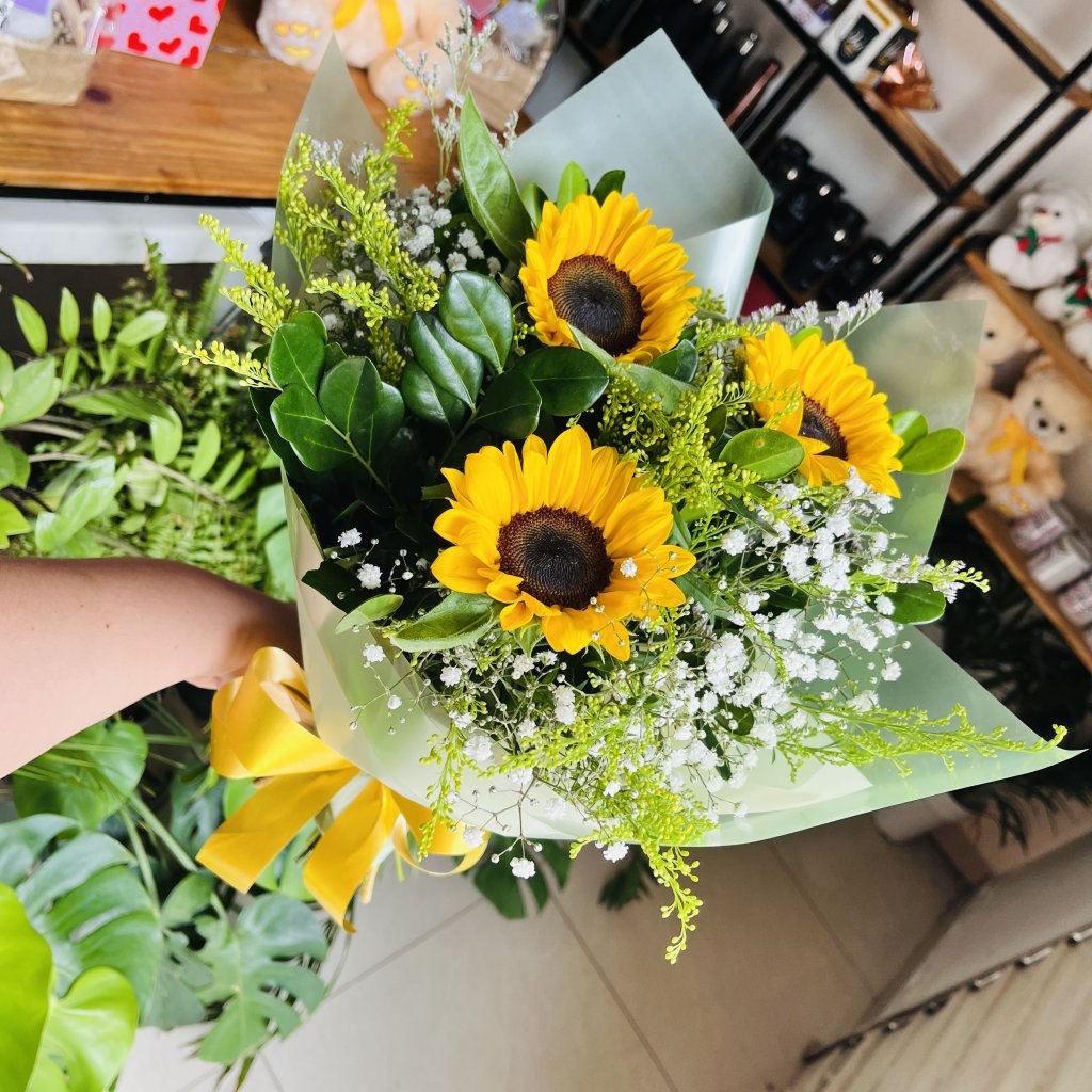 Ramalhete 3 Girassois 