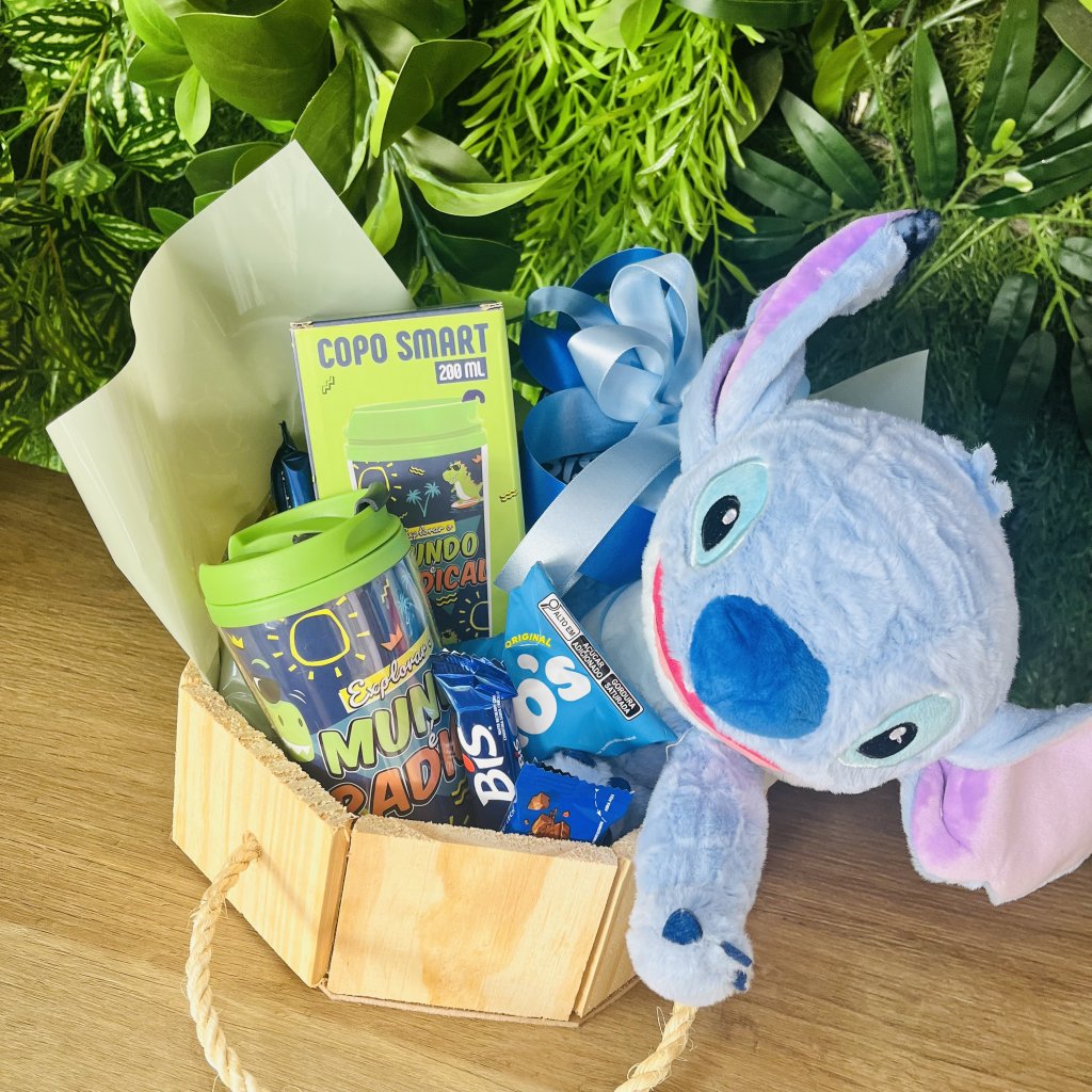 Cesta Infantil Menina ou Menino 