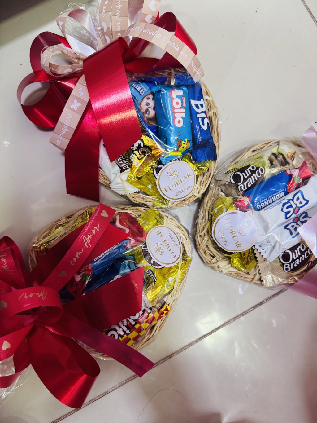 Coração chocolates 