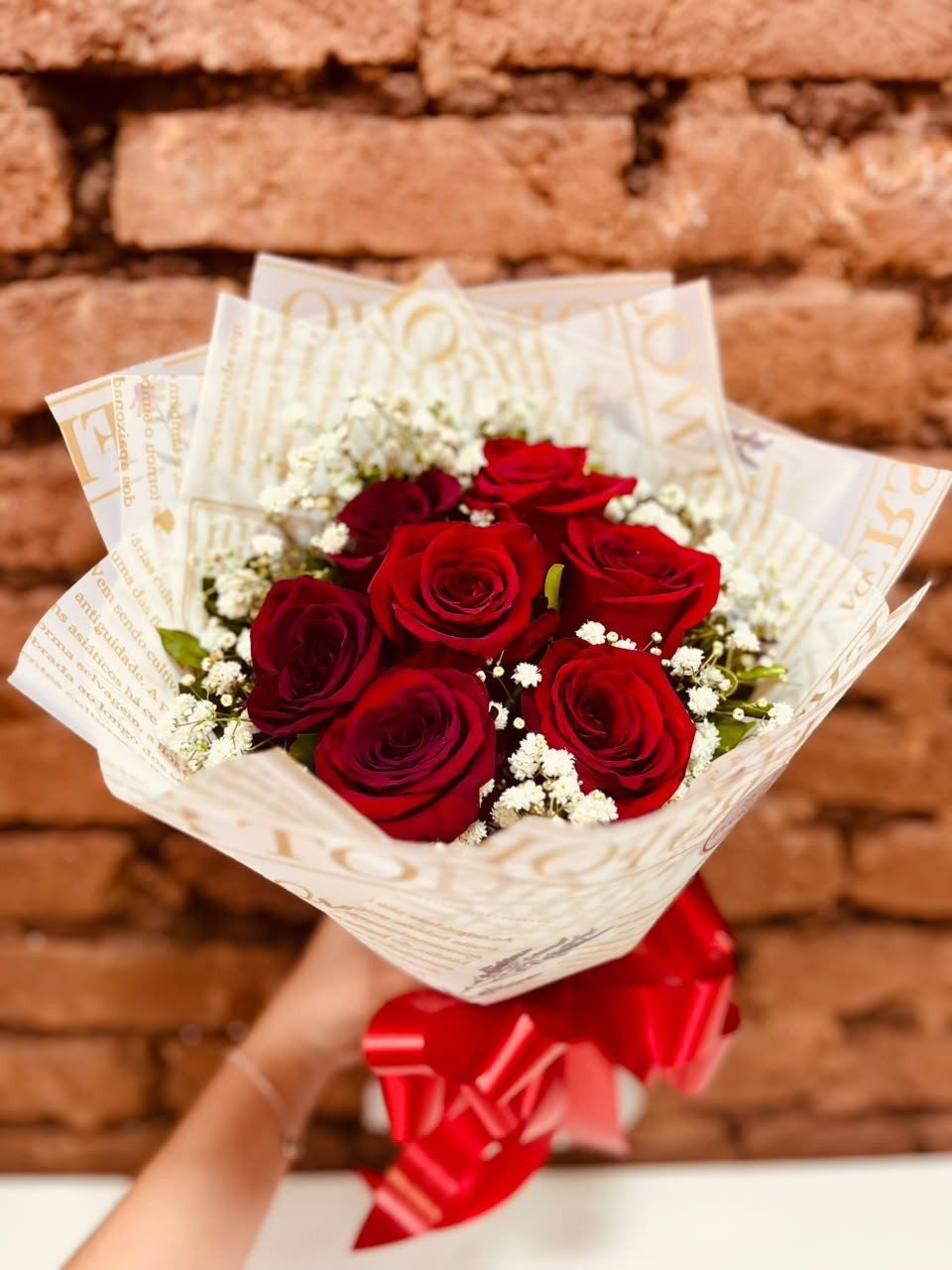 Buquê 7 rosas 