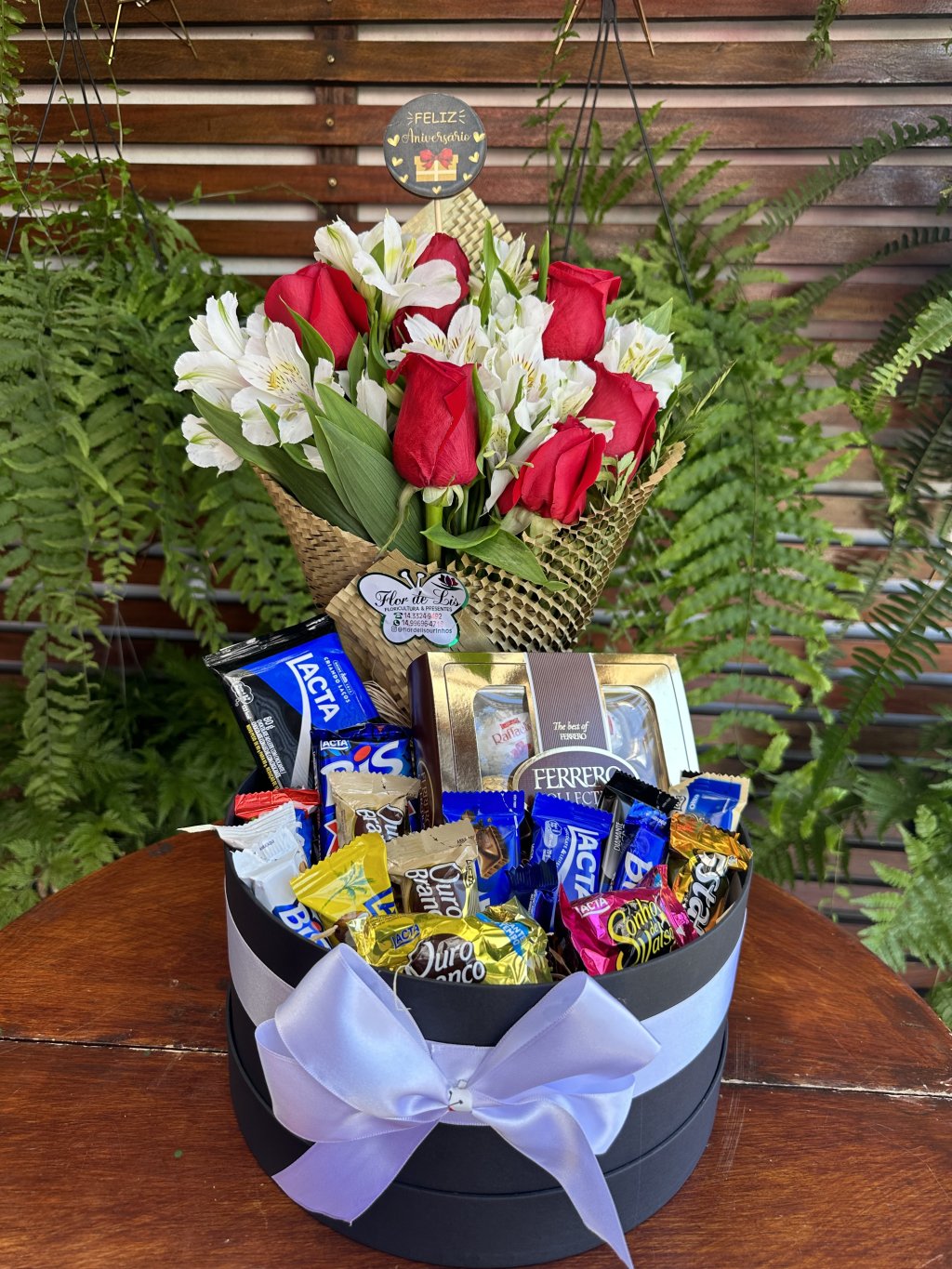 Box rosas e chocolates 🌹❤️🍫