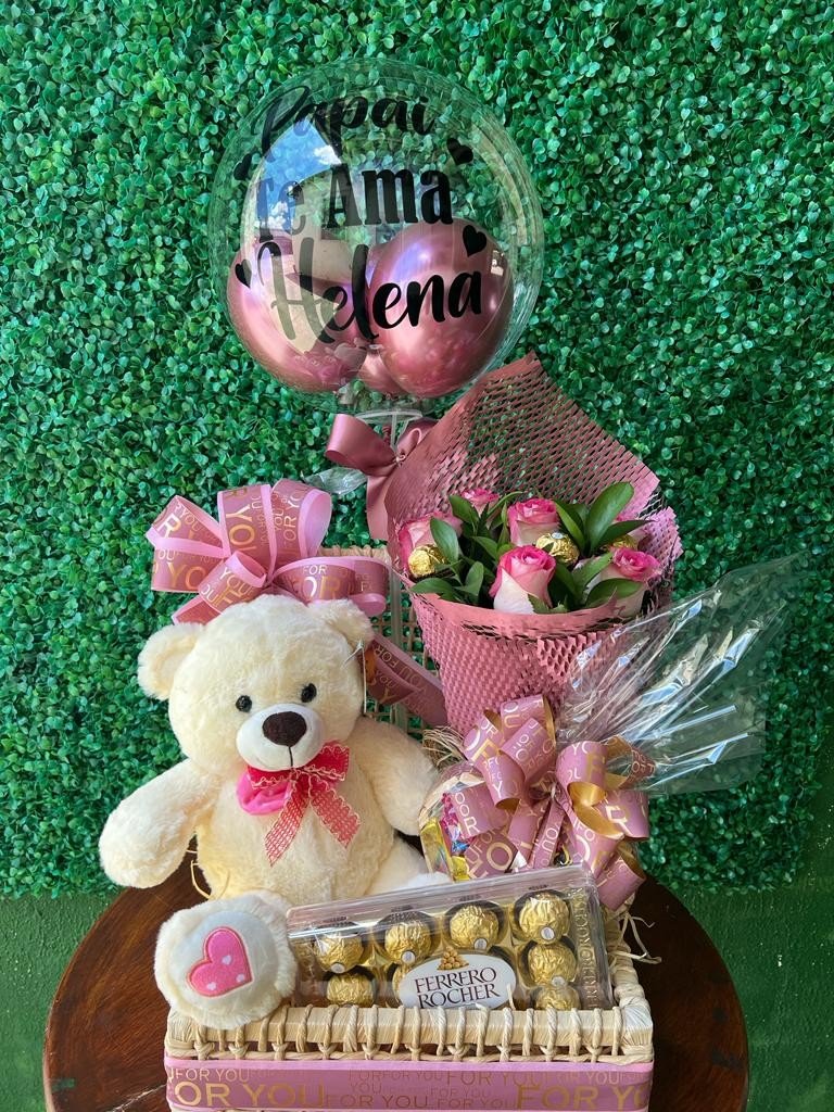 Bau chocolate e pelucia 