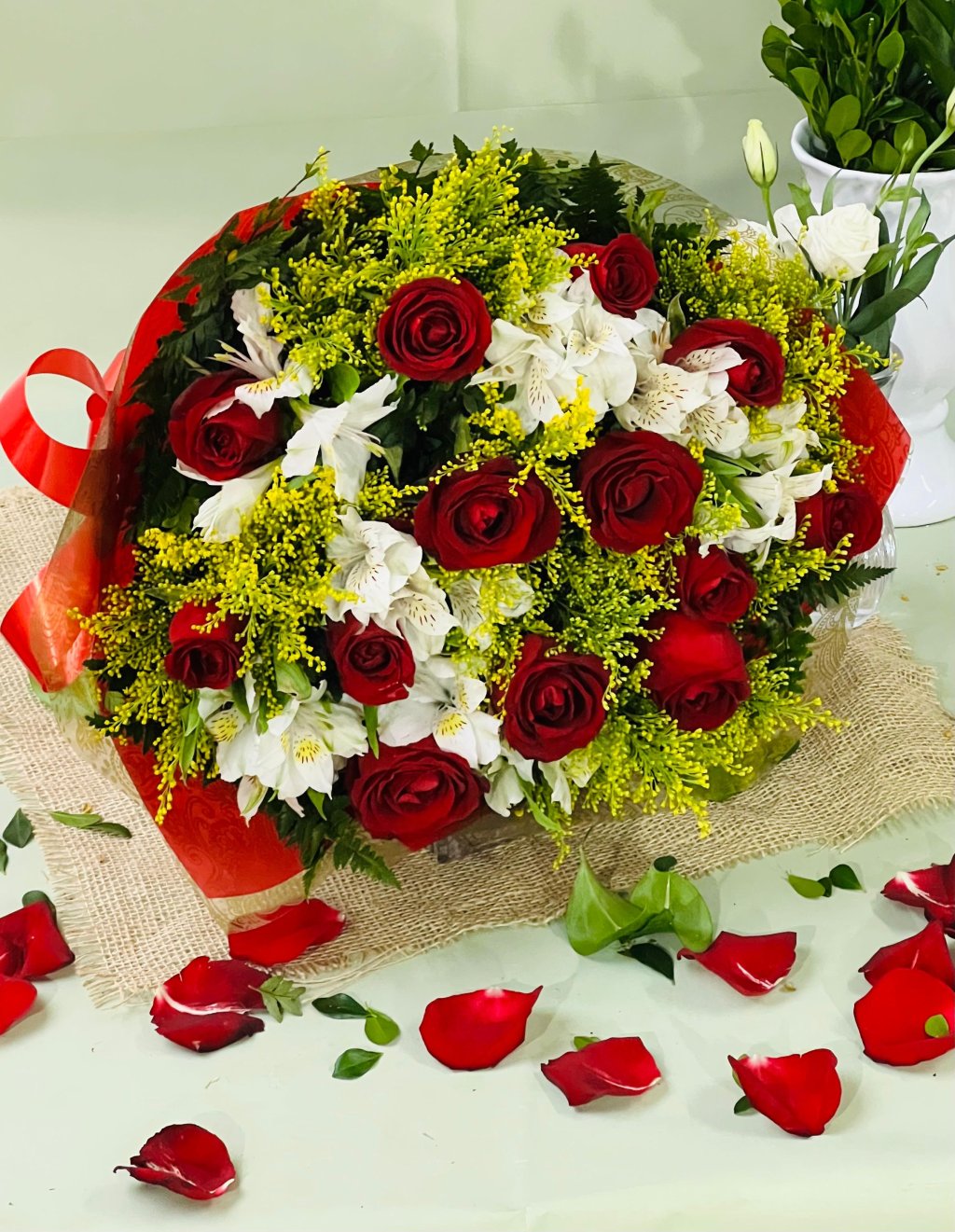 Ramalhete 12 Rosas Vermelhas 🌹❤️