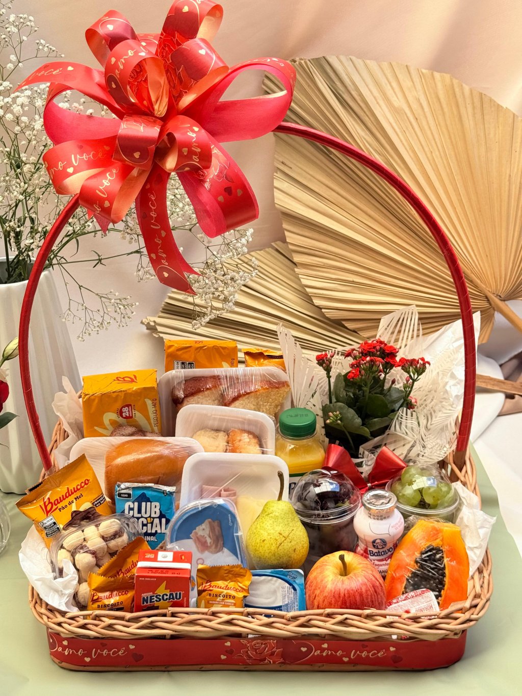 Cesta Café da Manhã Completo 🌞🍞🍓