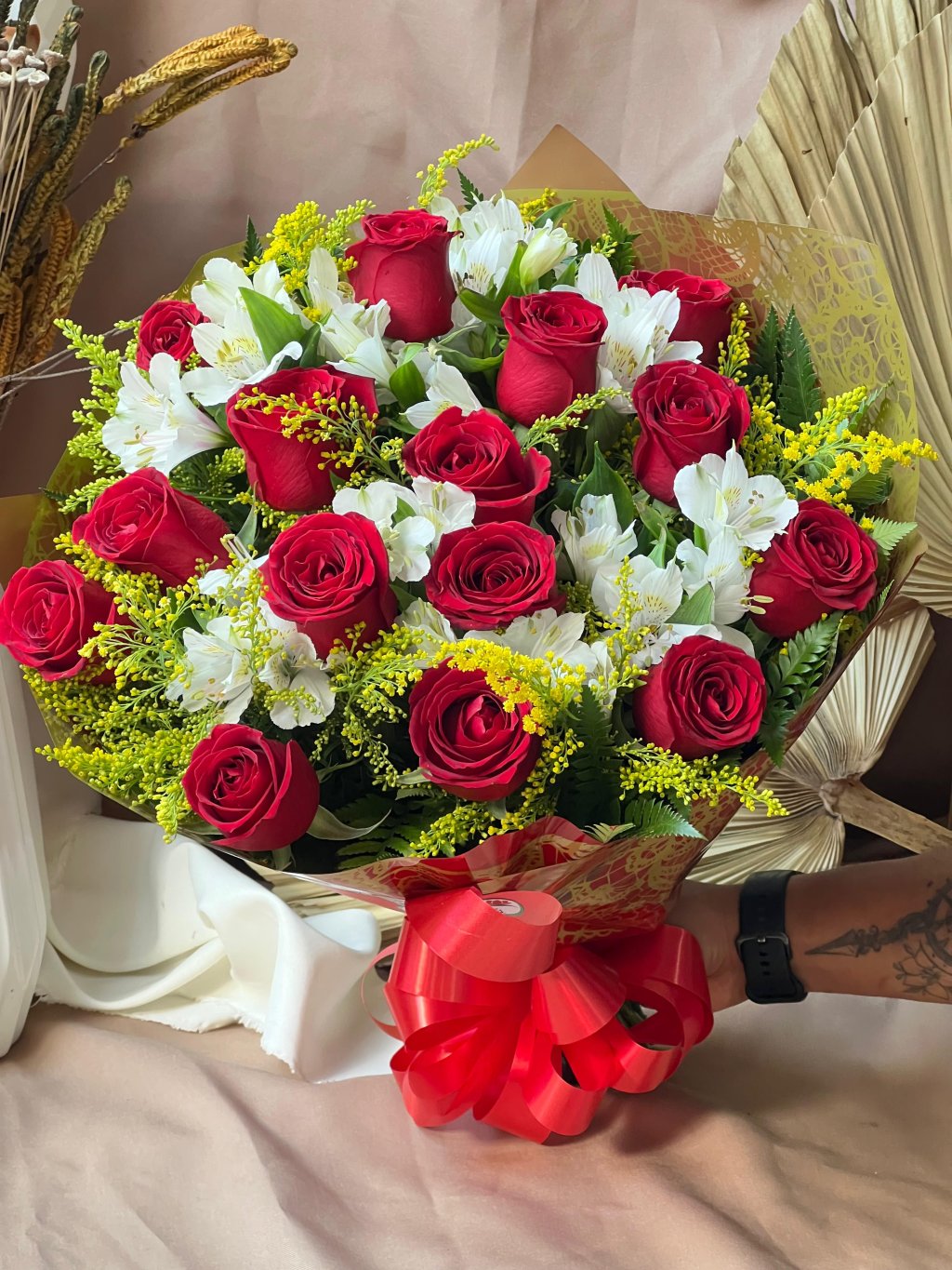 Ramalhete 15 Rosas Vermelhas