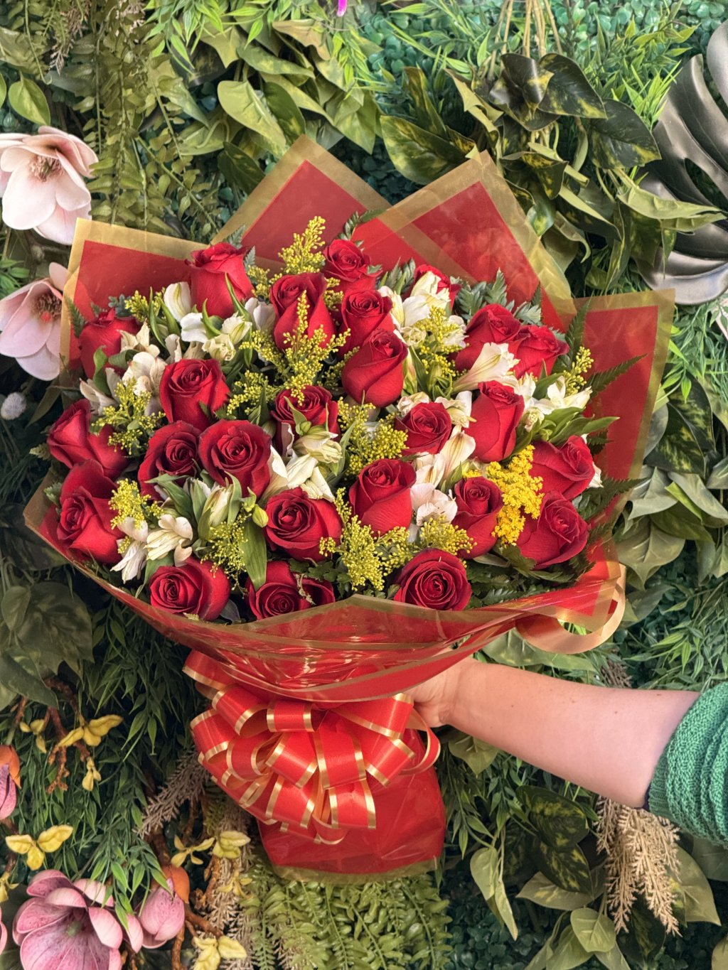 Ramalhete 24 Rosas vermelhas 