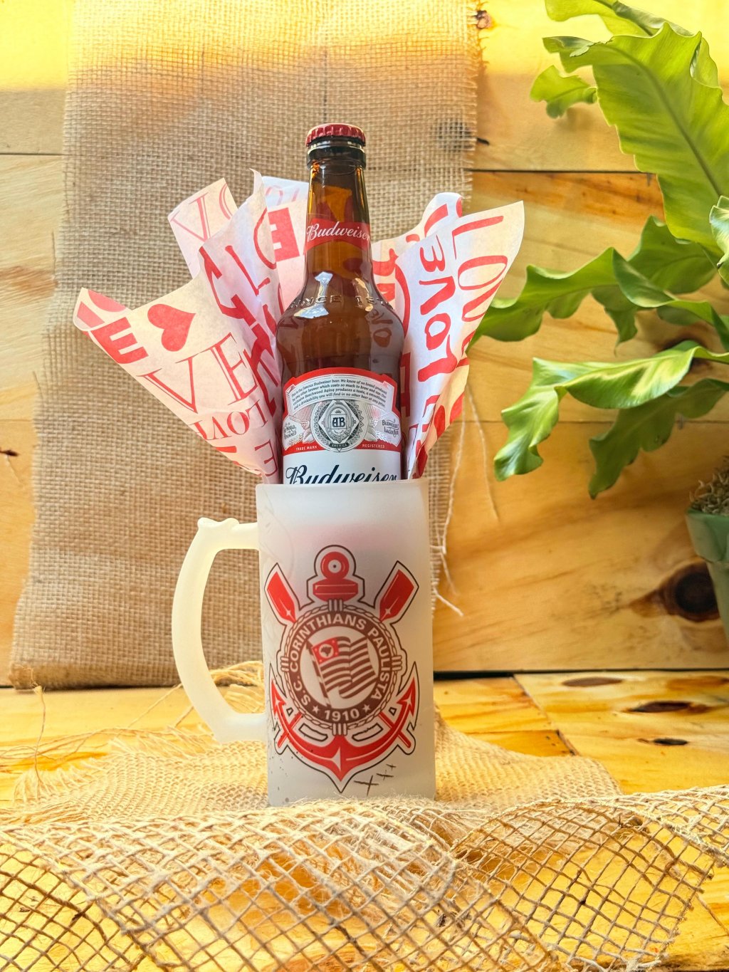 Caneca de chopp Corinthians - Bud