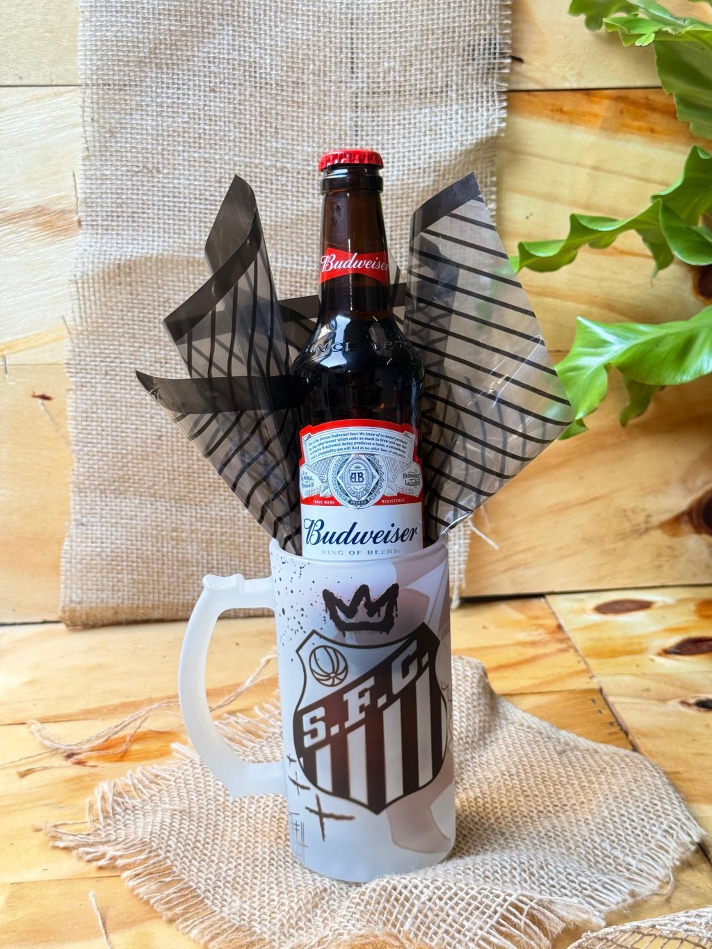 Caneca de chopp Santos - Bud