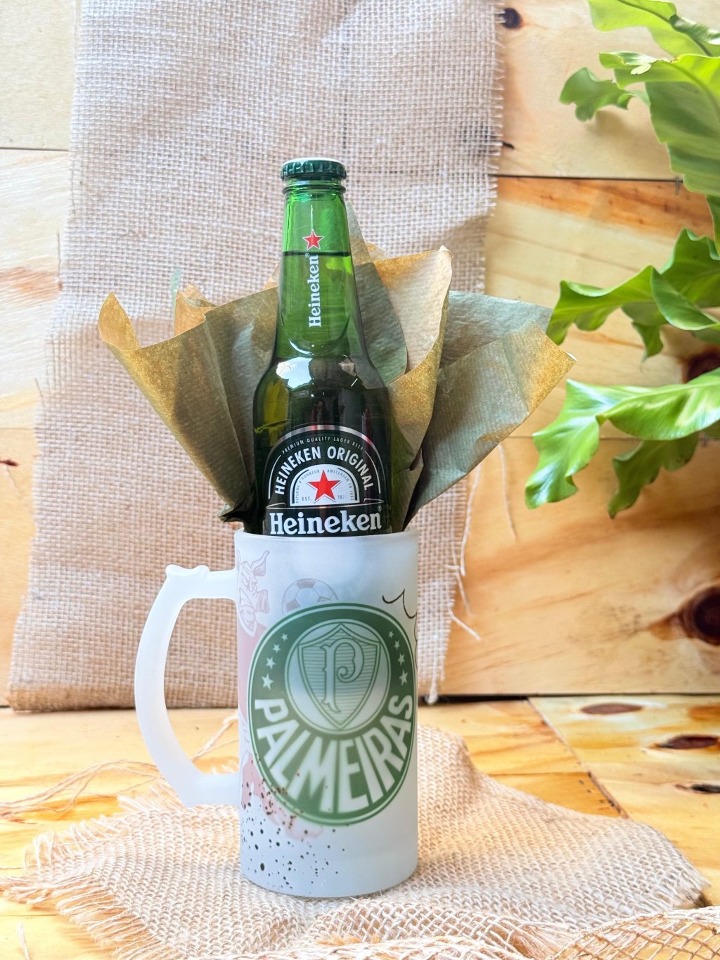 Caneca de chopp Palmeiras - Heineken