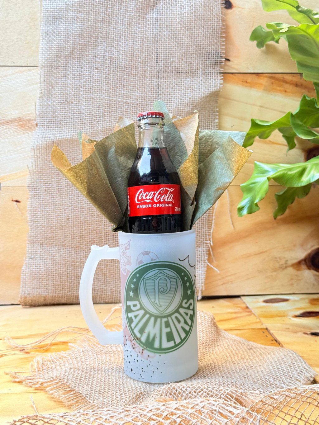 Caneca de chopp Palmeiras - Coca Cola