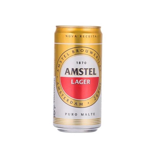 CERVEJA AMSTEL LAGER 269 ML