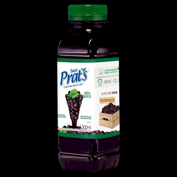 SUCO PRATS UVA INTEGRAL 300ML