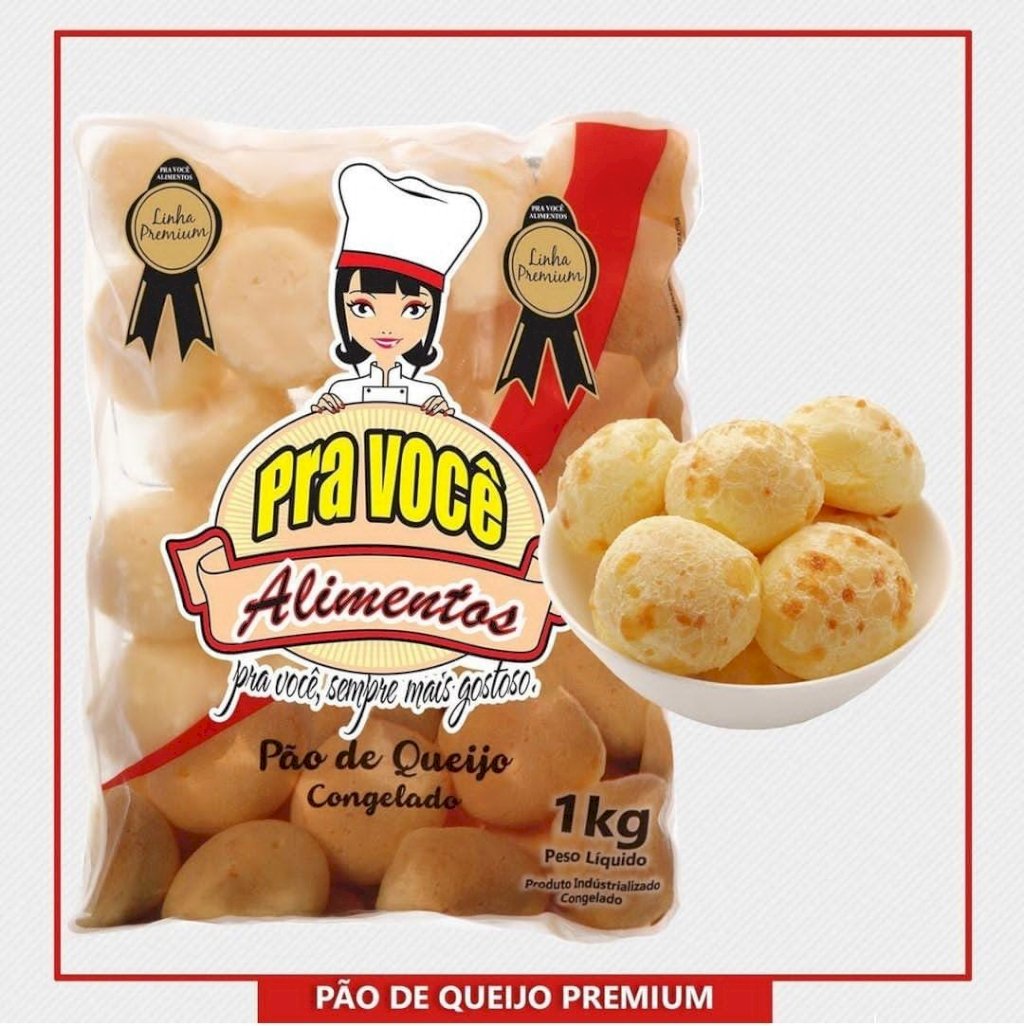 PAO DE QUEIJO PREMIUM PRA VOCE 1 KG
