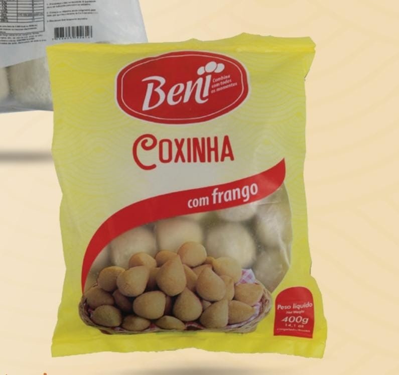 COXINHA DE FRANGO CATUPIRI BENI 400G