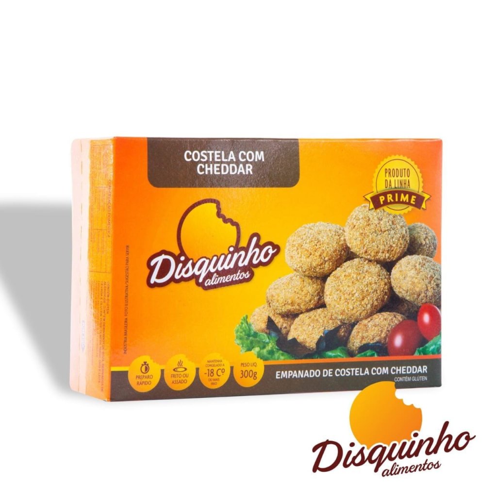 DISQUINHO COSTELA COM CHEDDAR 300G