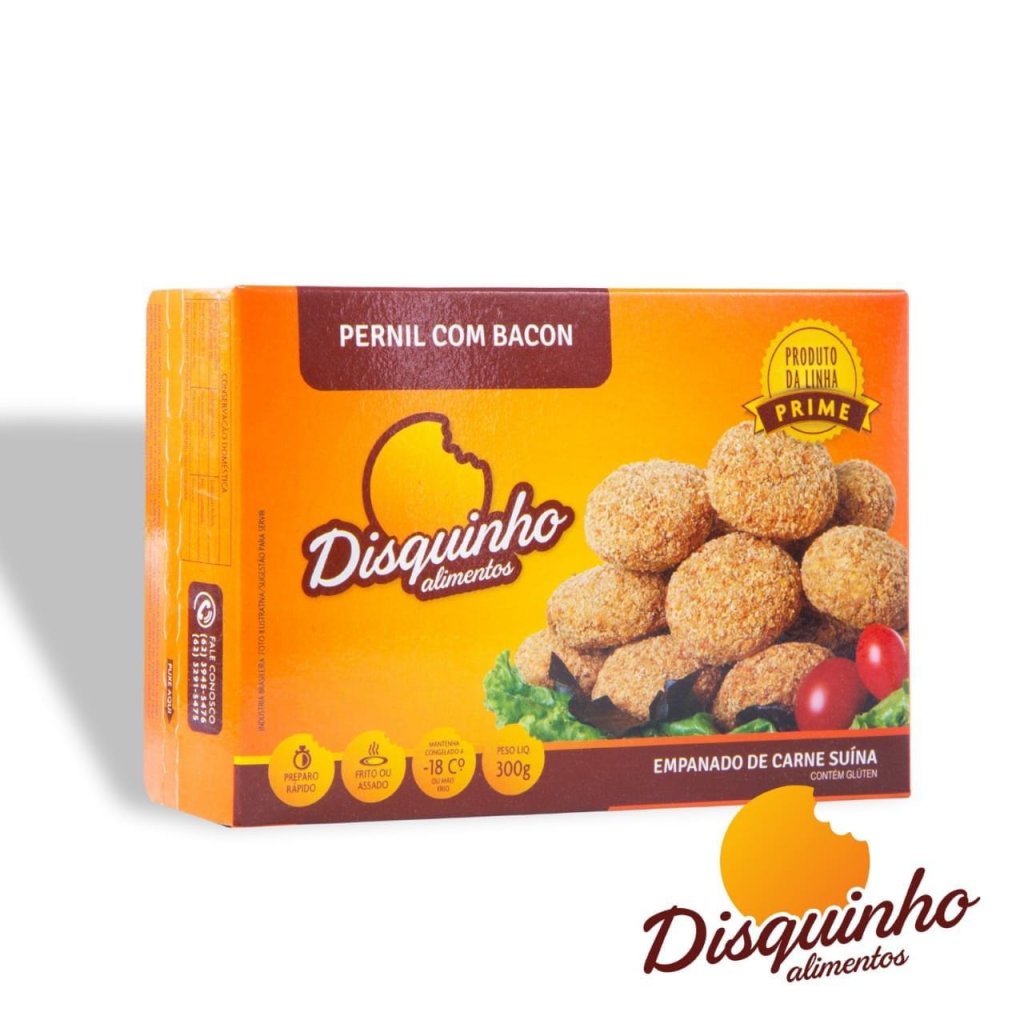 DISQUINHO DE PERNIL COM BACON 300G