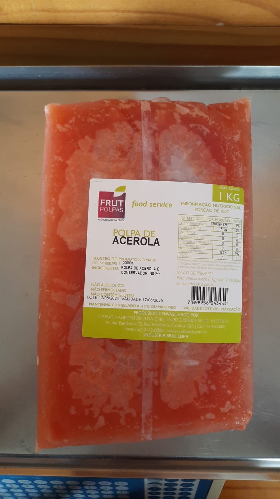 BARRA DE ACEROLA 1Kg