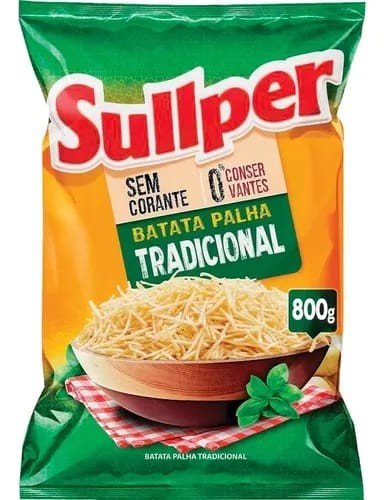 BATATA PALHA SULLPER TRADICIONAL 800g