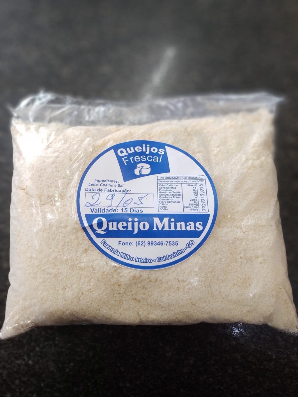 QUEIJO CURADO RALADO 500g