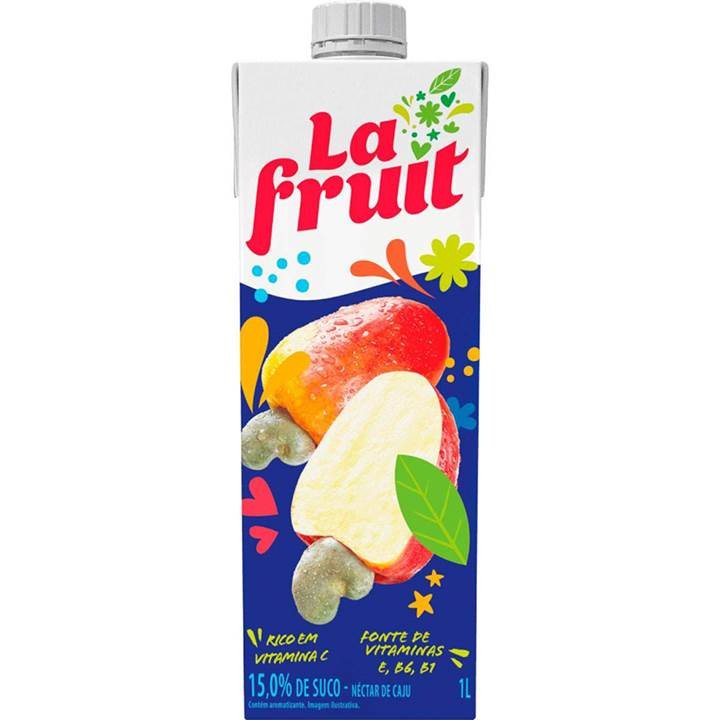 SUCO DE CAJU LA FRUIT 1L 