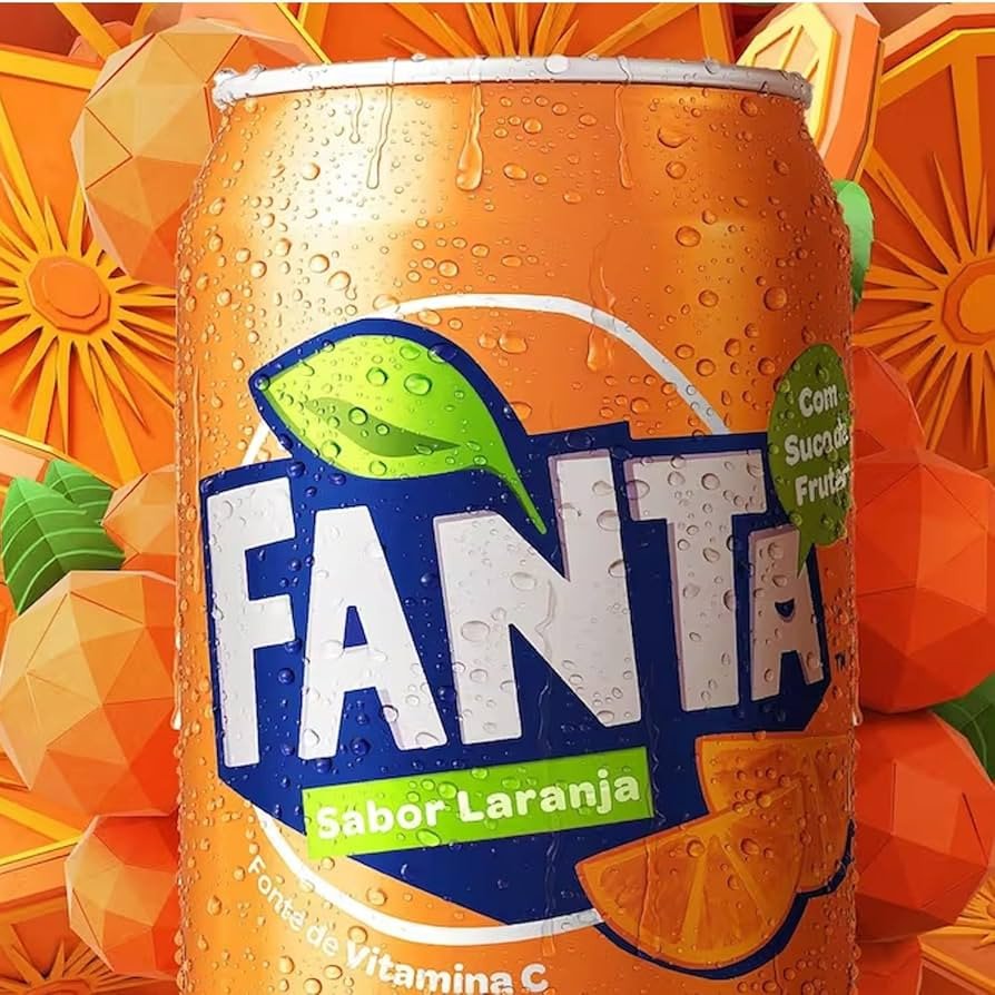 REFRIGERANTE FANTA LARANJA LATA 350ML