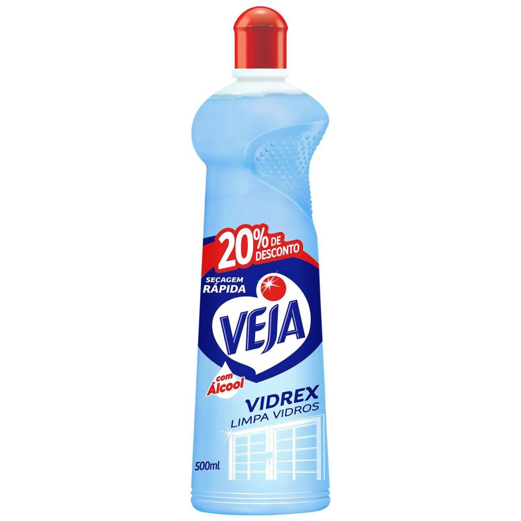 LIMPA VIDRO VEJA VIDREX 500ML