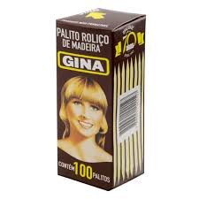 PALITO DE DENTE GINA 100 UNDS.
