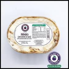 SORVETE DE NINHO COM CREME DE AVELA TRILHAS DA AMAZONIA 1L